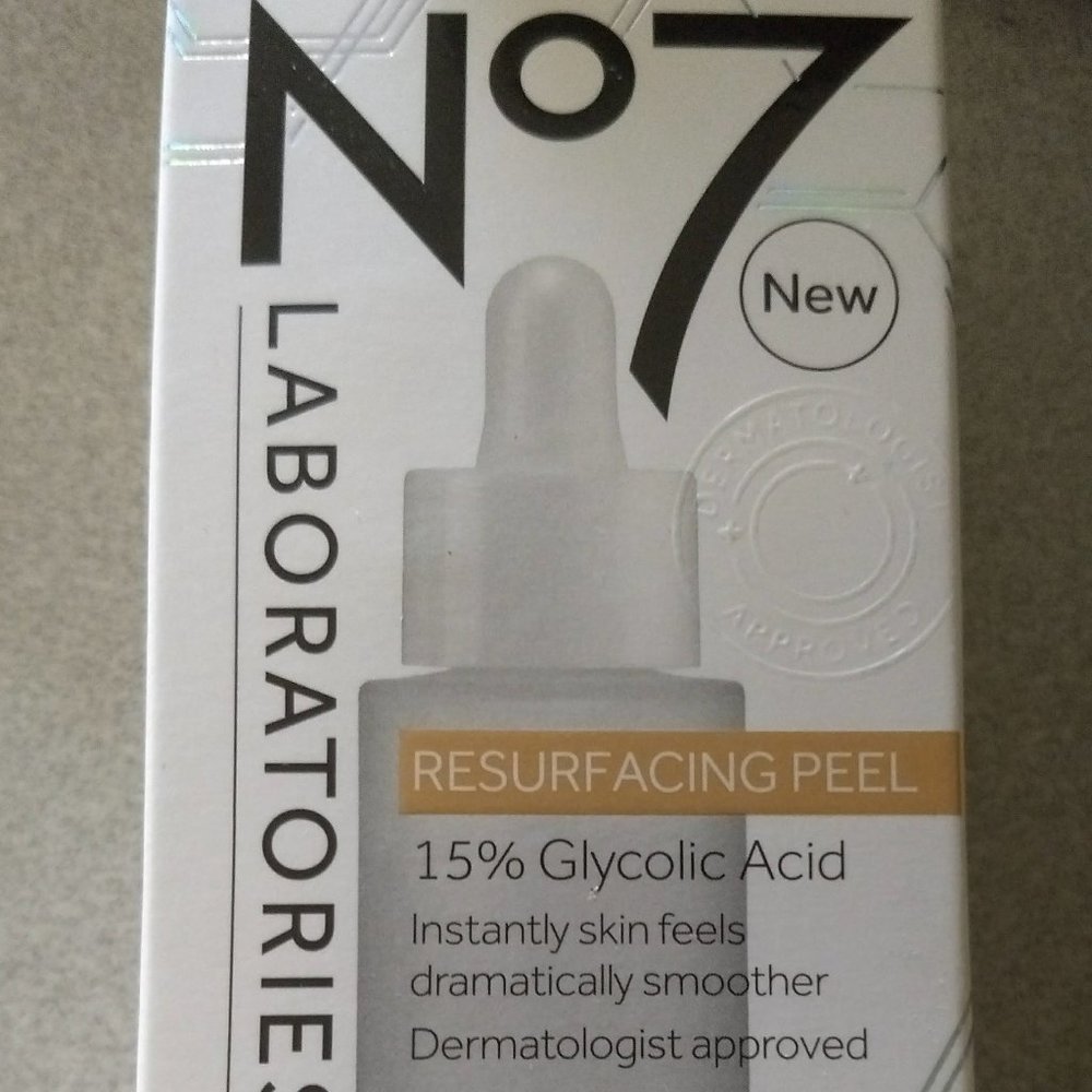 NIB No7 Laboratories Resurfacing Peel 15% Glycolic